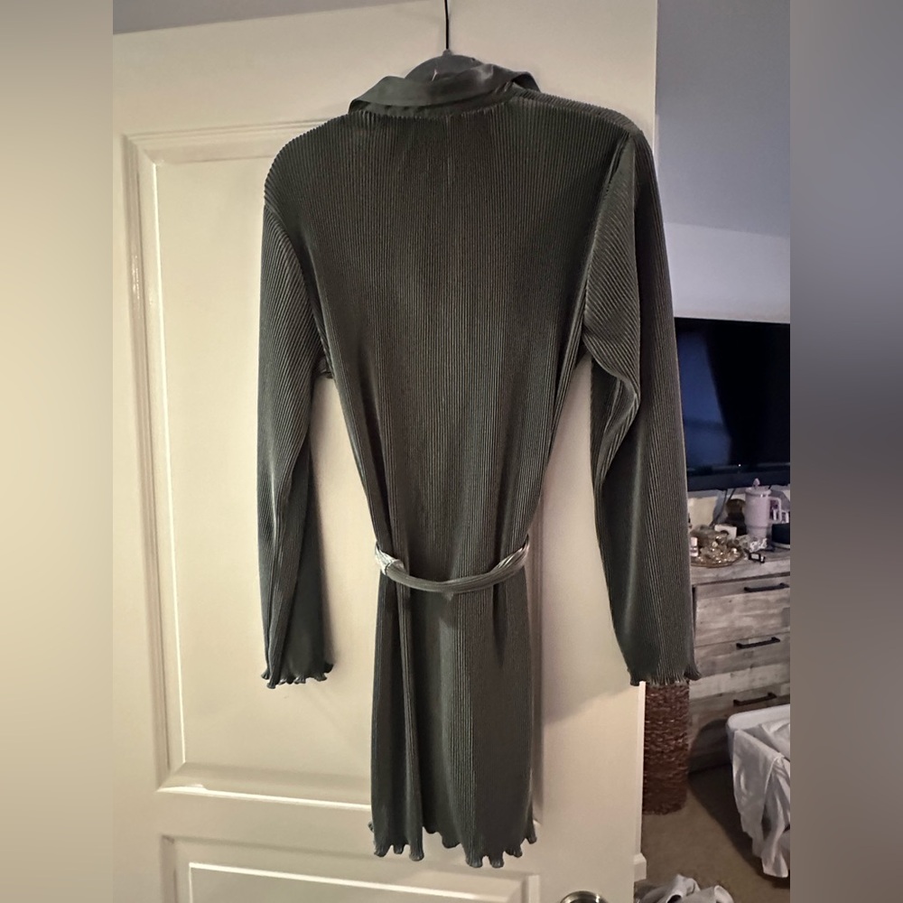 Mable Shirt Mini Dress, Size Small - Picture 2 of 3